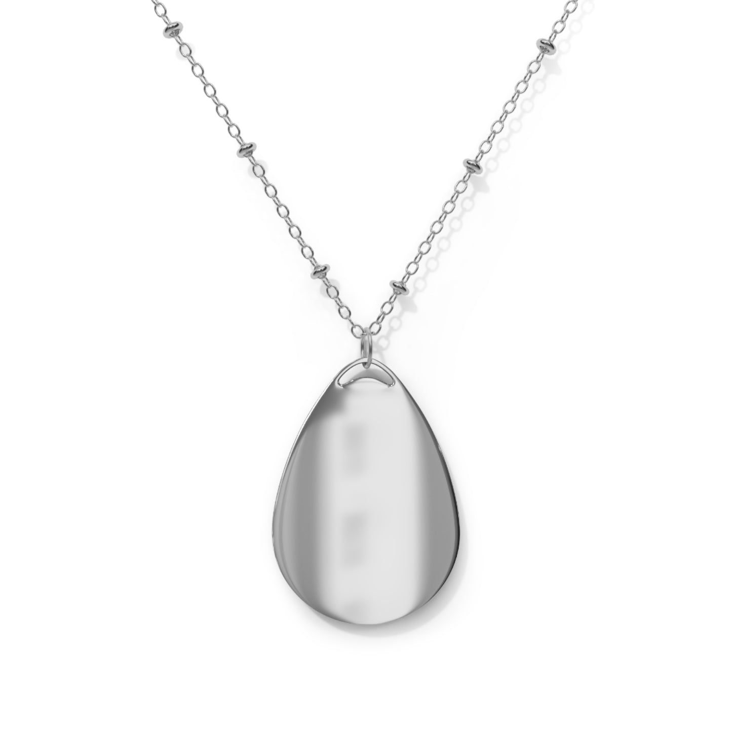 Pink Adventure Ted Oval Necklace