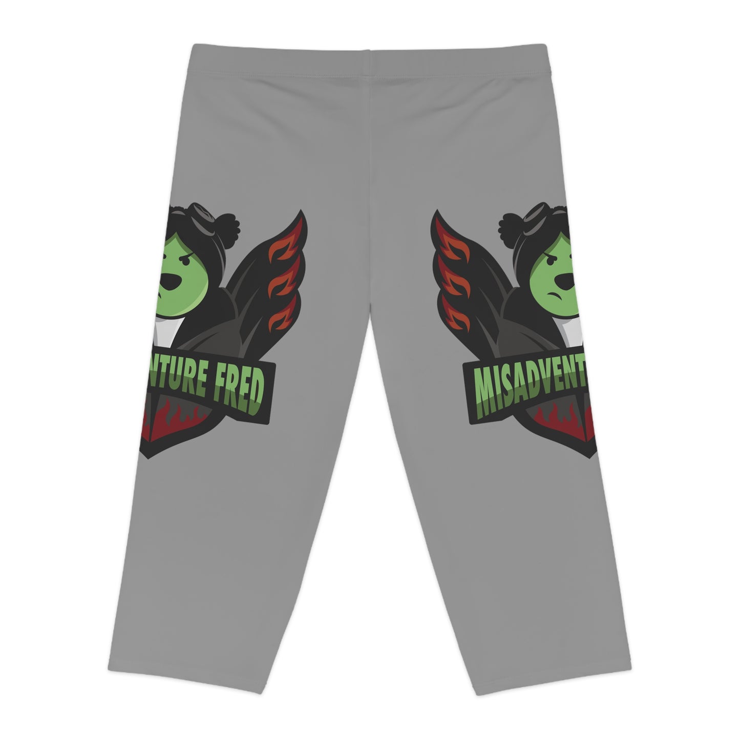MisAdventure Fred Women's Capri Leggings (AOP)