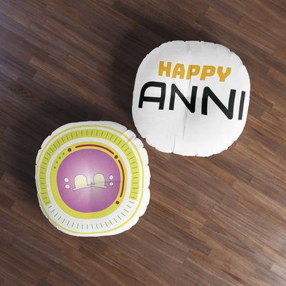 ANNI (Happy) Round Pillow