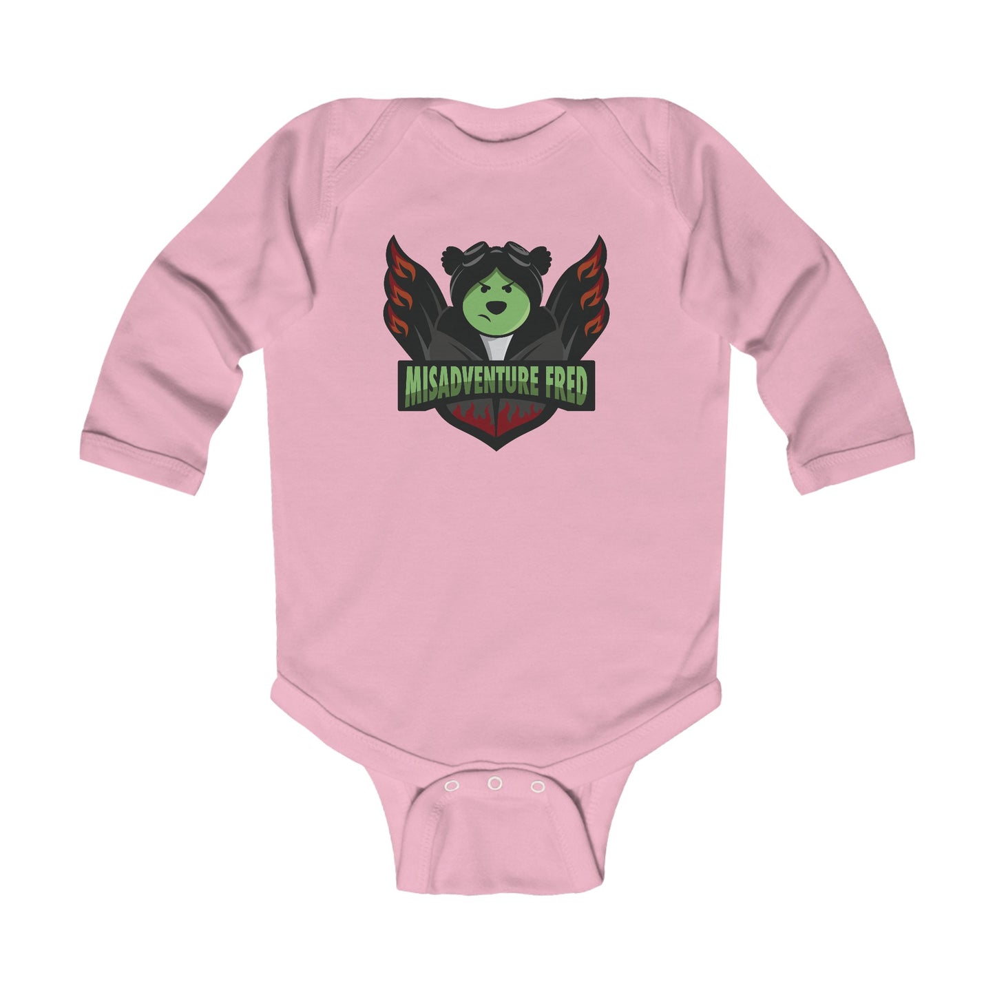 MisAdventure Fred Infant/Toddler Long Sleeve Bodysuit