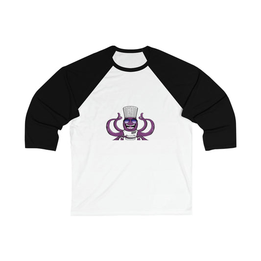 Chef Otto Unisex 3\4 Sleeve Baseball Tee