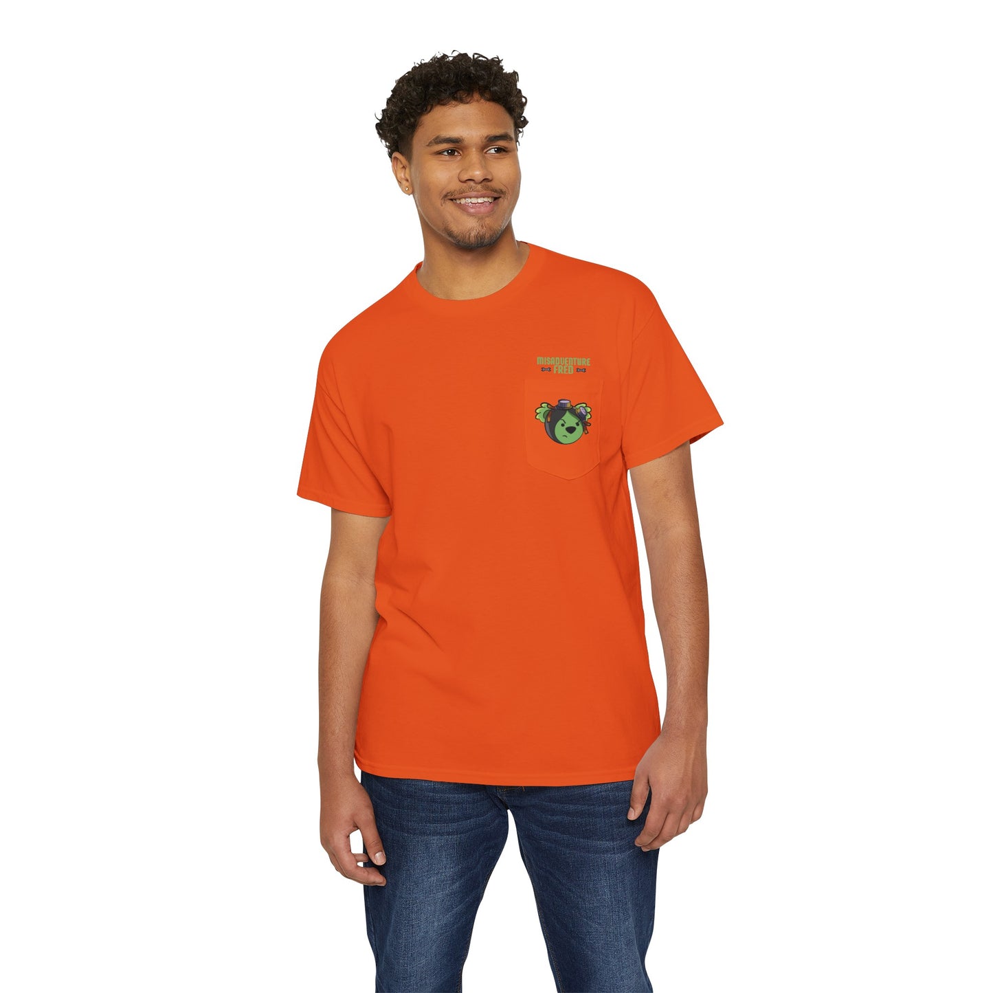 MisAdventure Fred Cotton Pocket Tee