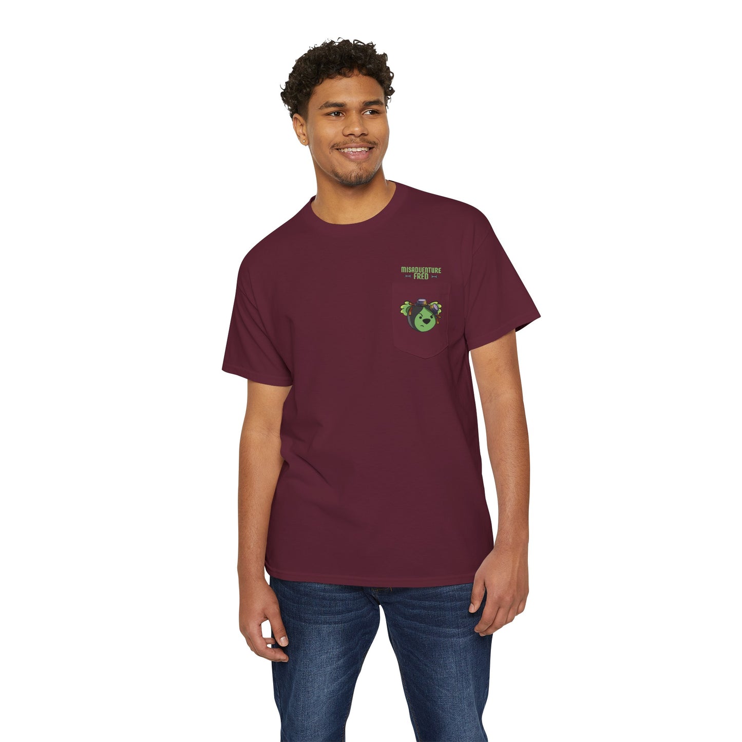 MisAdventure Fred Cotton Pocket Tee