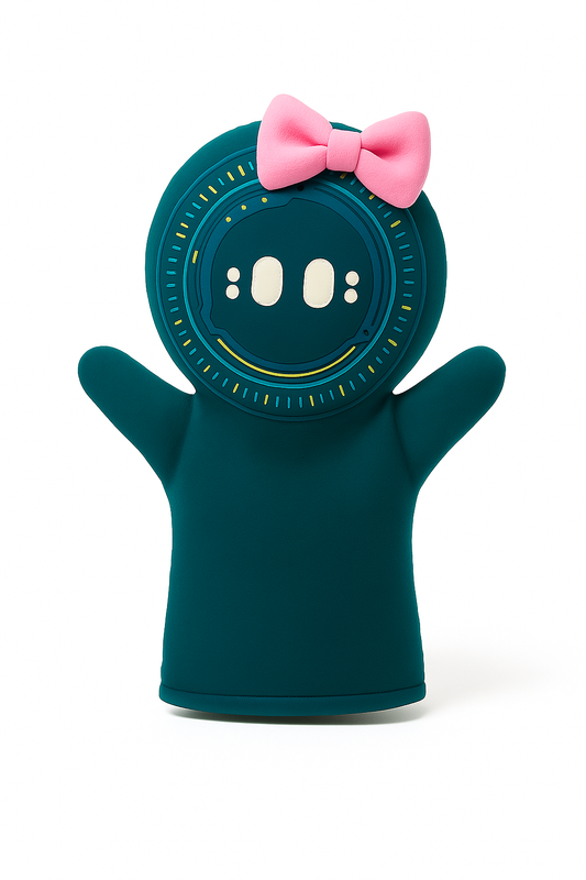 ANNI Pink Bow Accessory for Hand Puppet