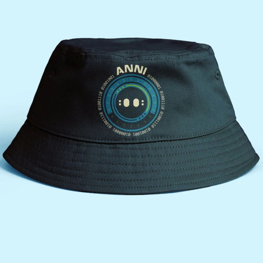 ANNI Black Bucket Hat