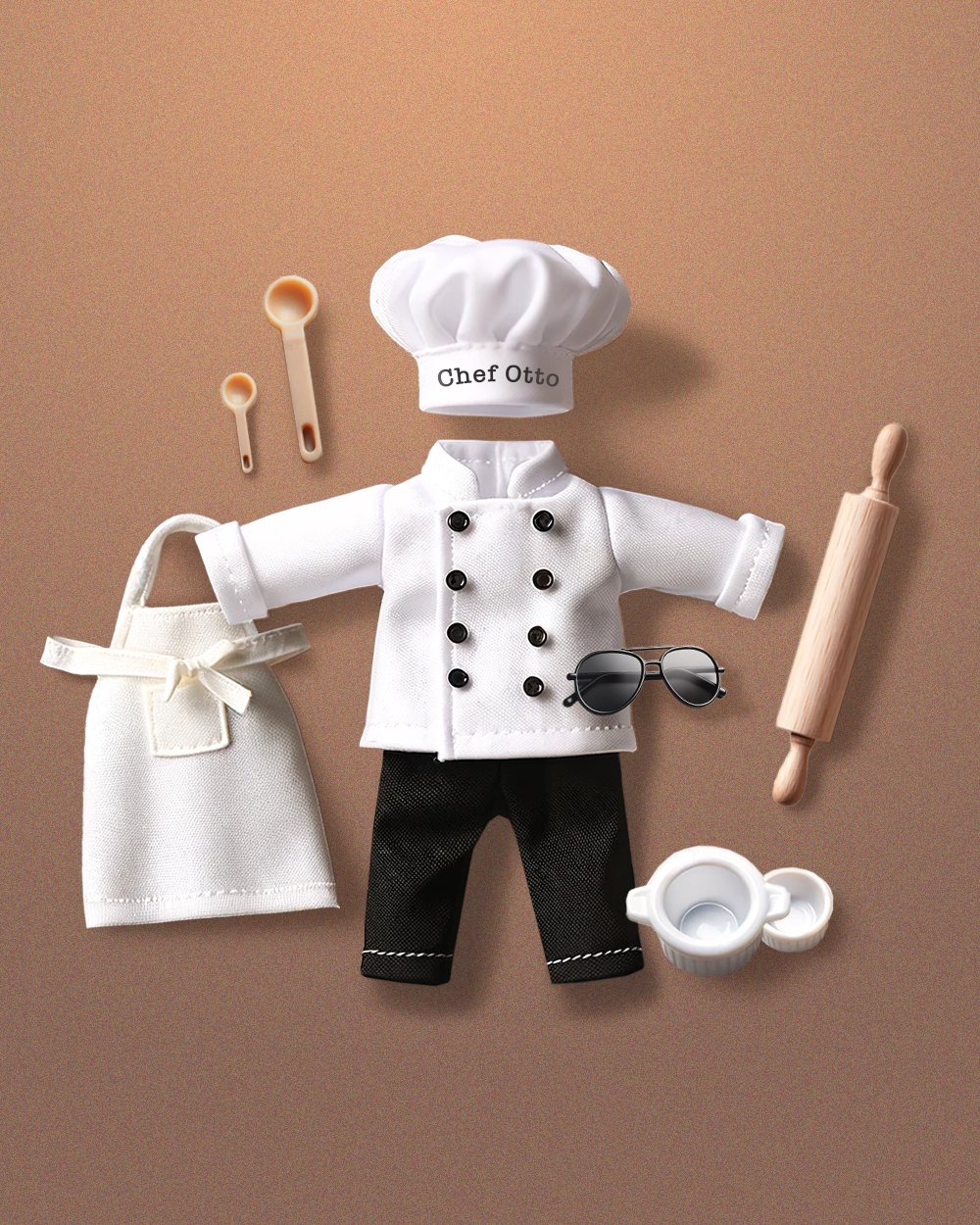 Chef Otto Doll Accessories