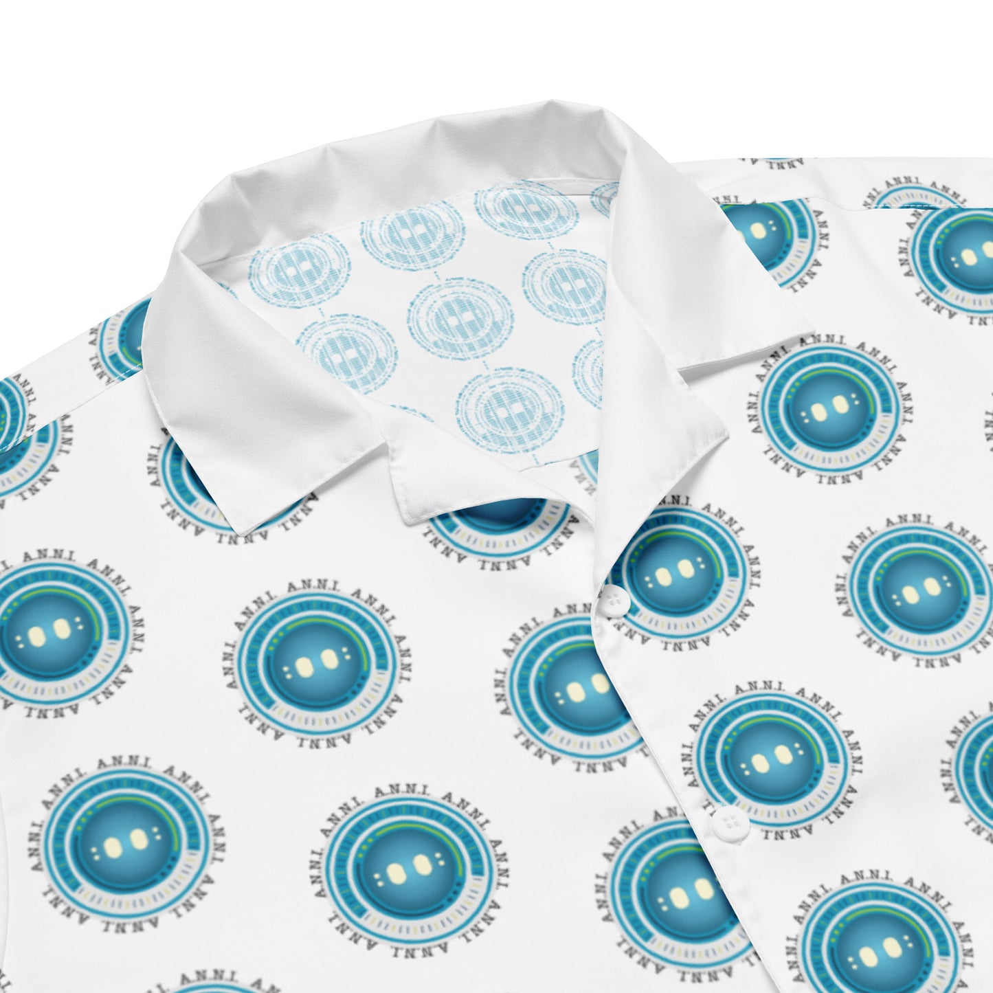 ANNI SS Button-Down Shirt (Unisex)