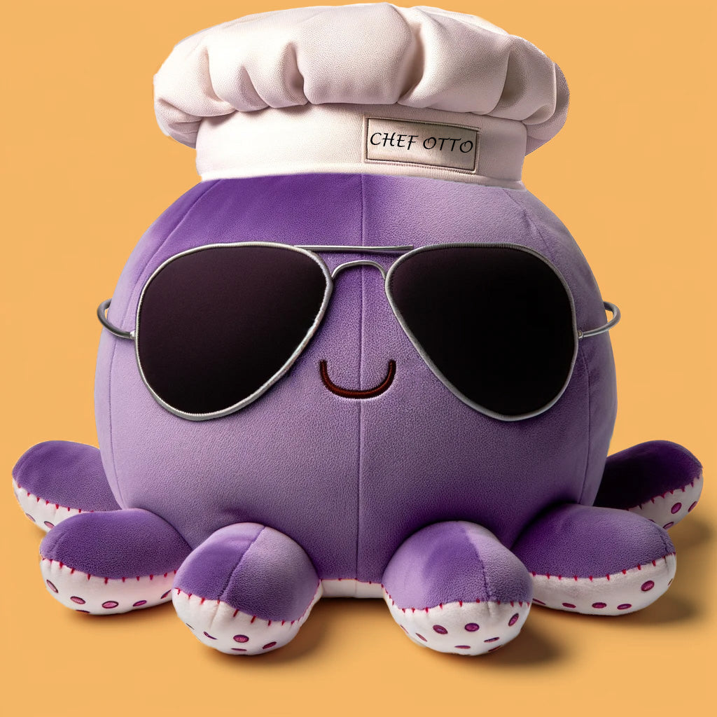 Chef Otto Beanbag Plush