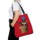 Adventure Ted Scholars Canvas Bag