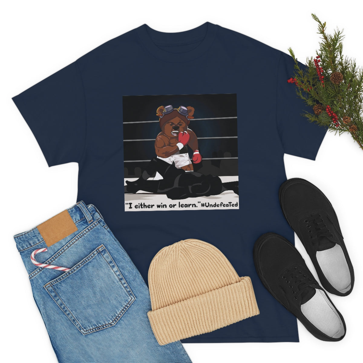 Adventure Ted Boxing - Unisex Heavy Cotton Tee