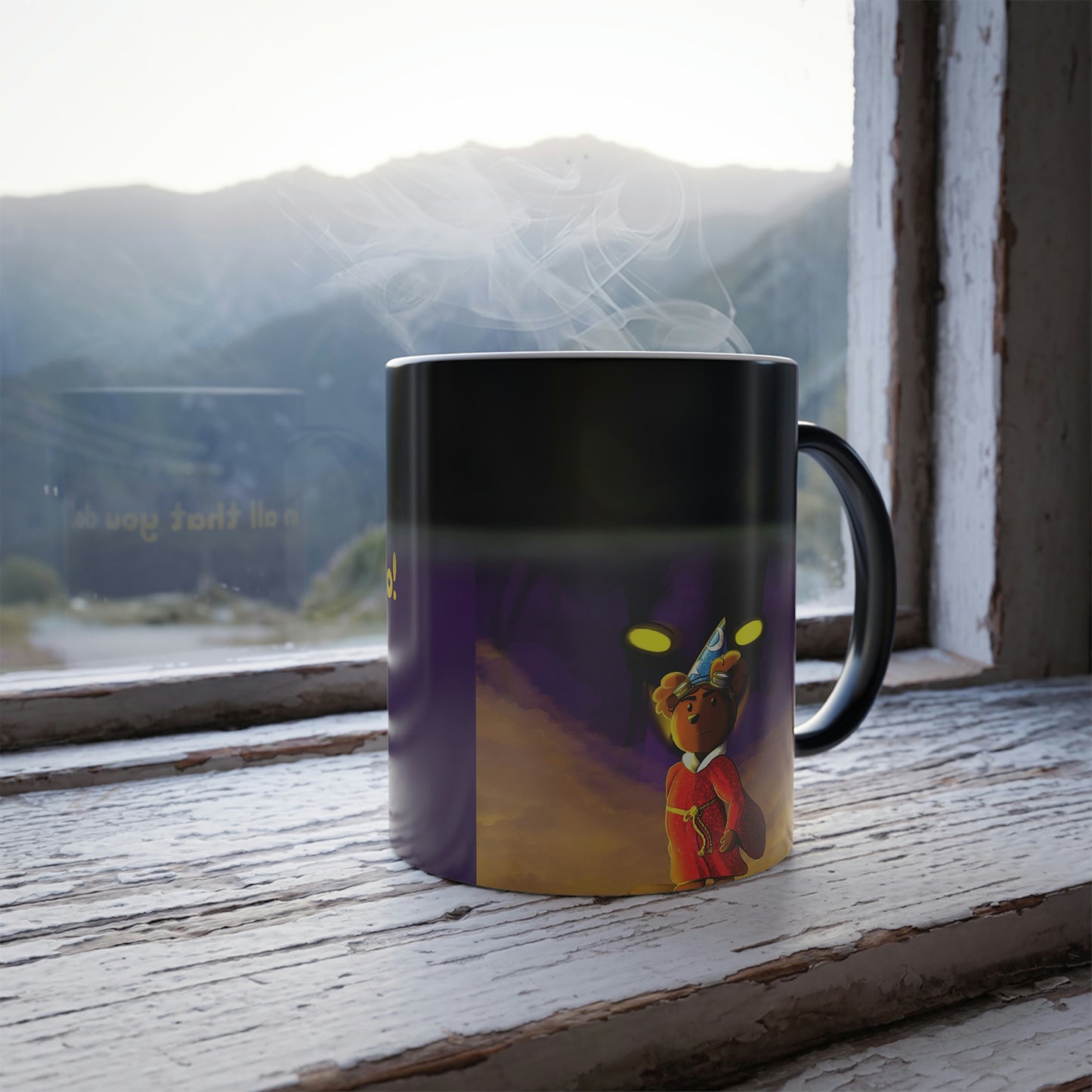 Adventure Ted Color Morphing Mug, 11oz