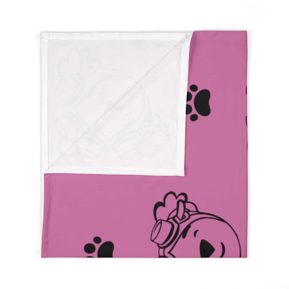 Adventure Ted Baby Swaddle Blanket - Pink