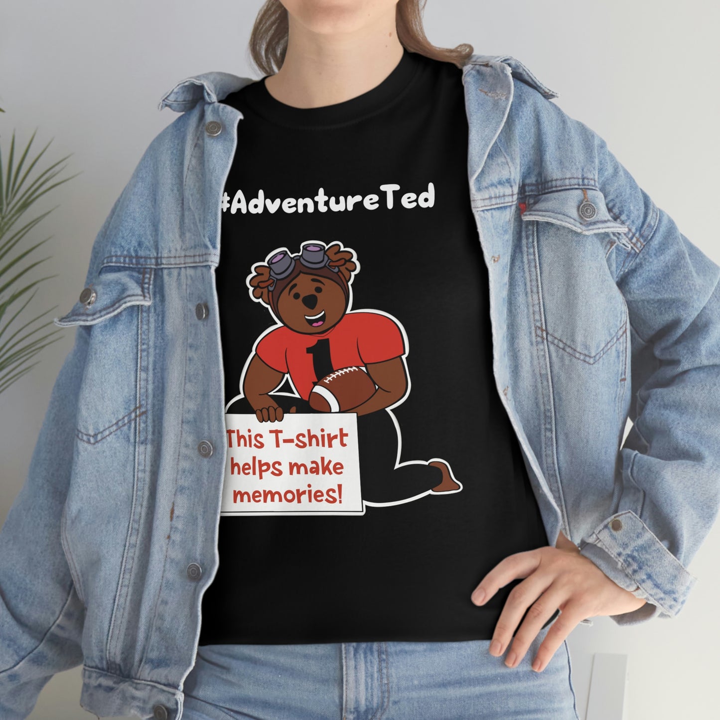 Adventure Ted Football Tee - Unisex