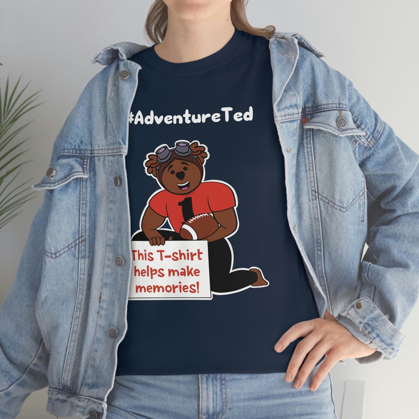 Adventure Ted Football Tee - Unisex