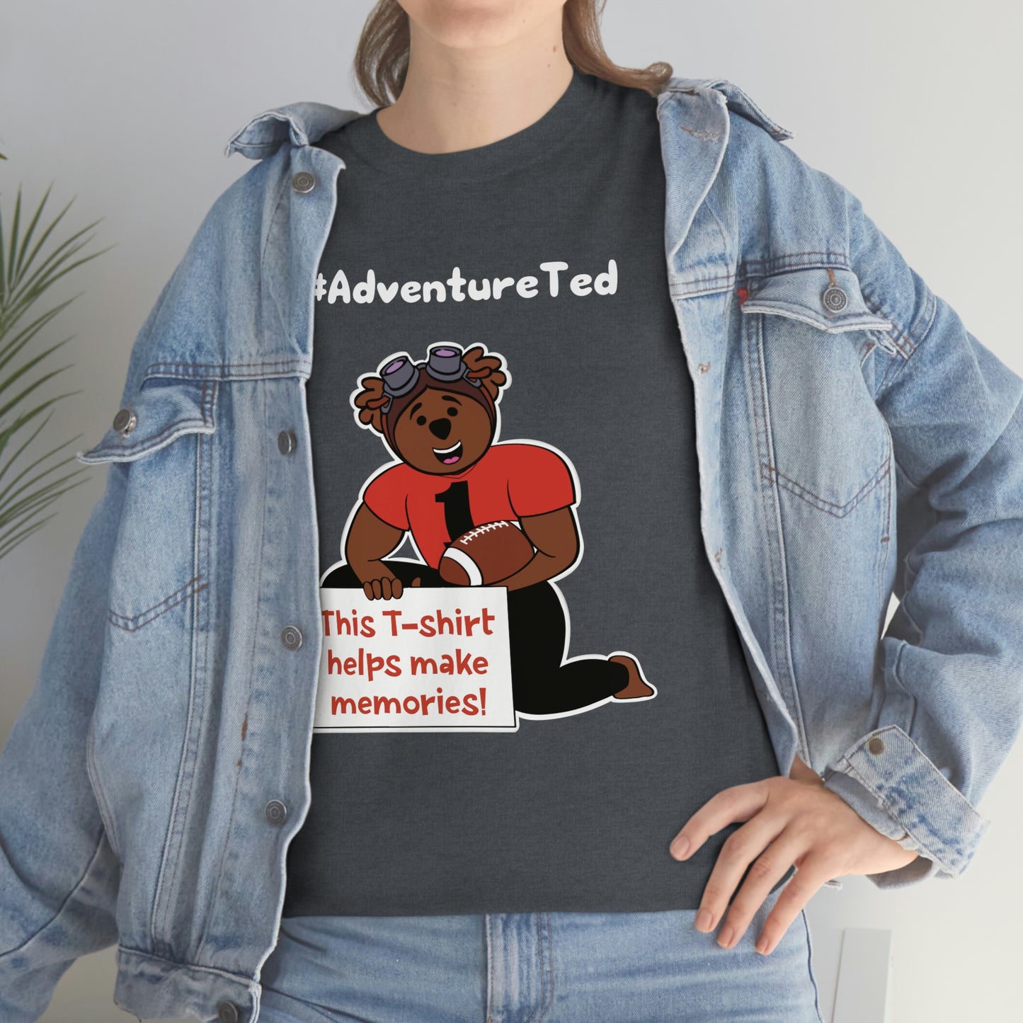 Adventure Ted Football Tee - Unisex