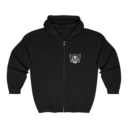 Adventure Ted Quote Zip Hoodie