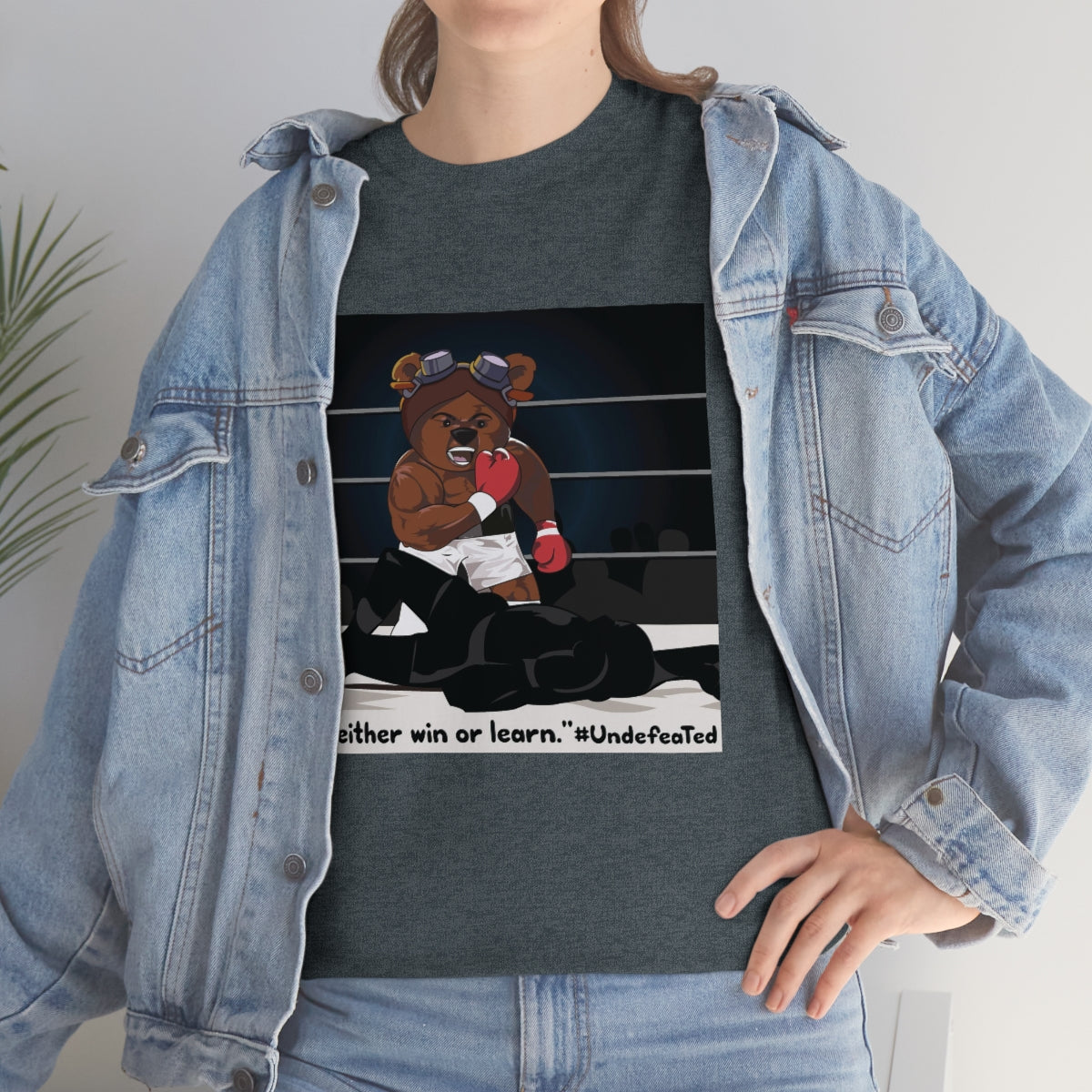 Adventure Ted Boxing - Unisex Heavy Cotton Tee