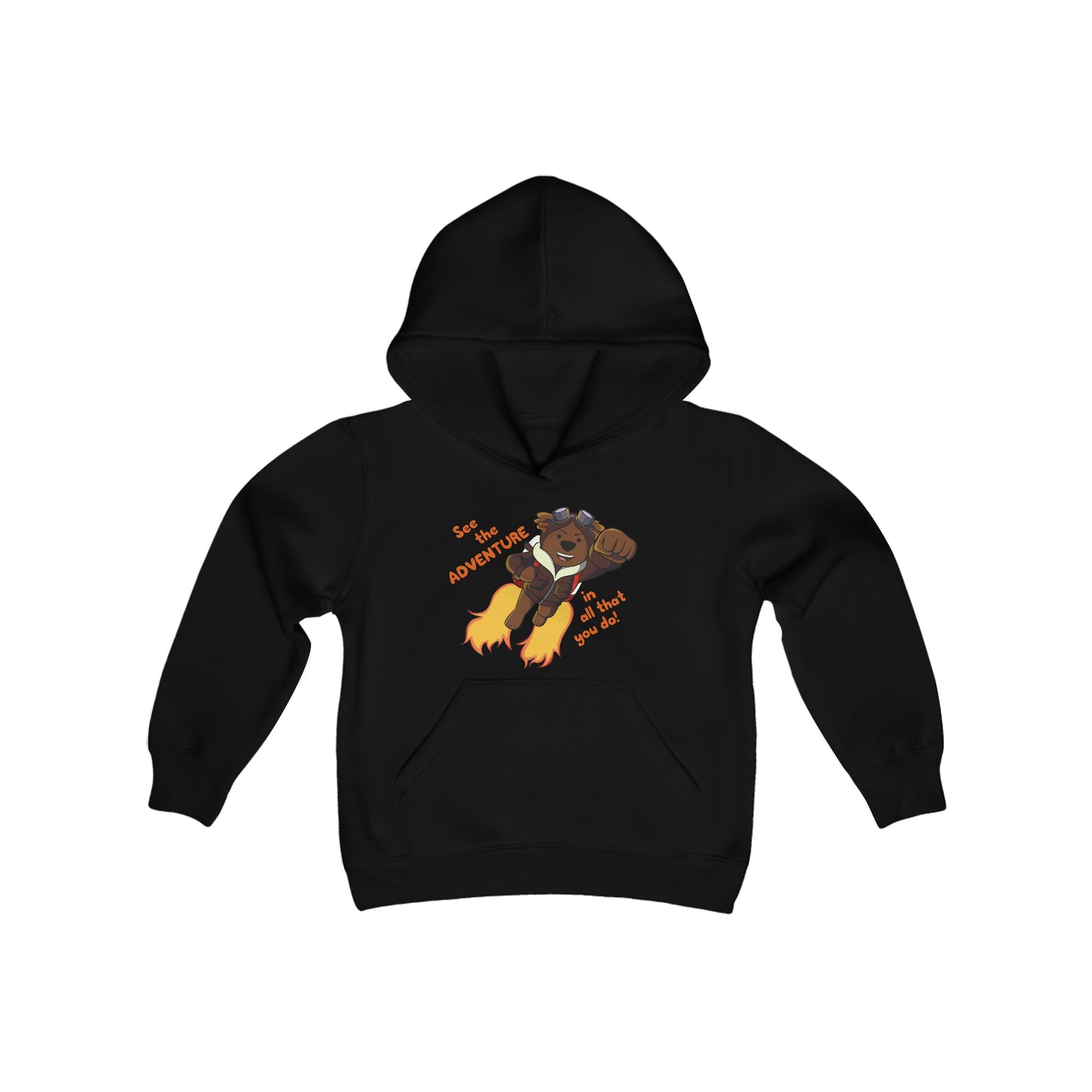 Adventure Ted Children's Hoodie - Various Colors