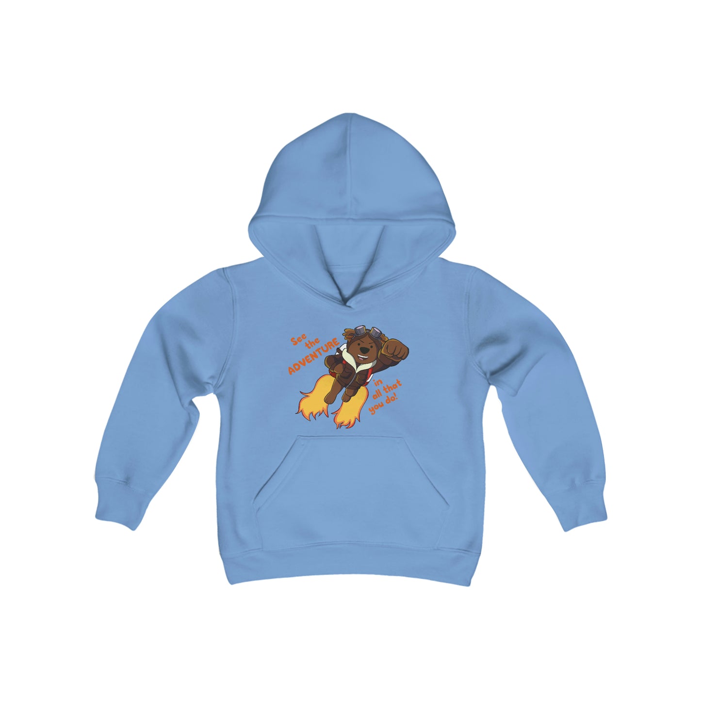 Adventure Ted Children's Hoodie - Various Colors